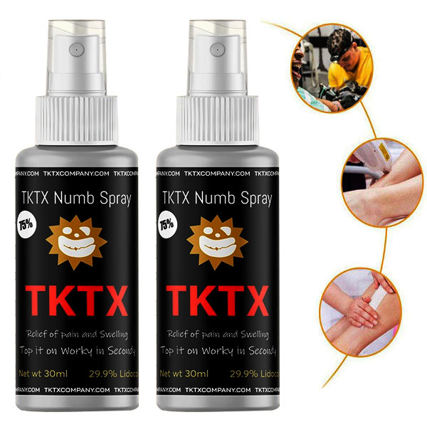 New 99% Tktx Numbing Spray Gel Foam 30ml Anesthesia Spray Numbness Gel Tattoo Supply