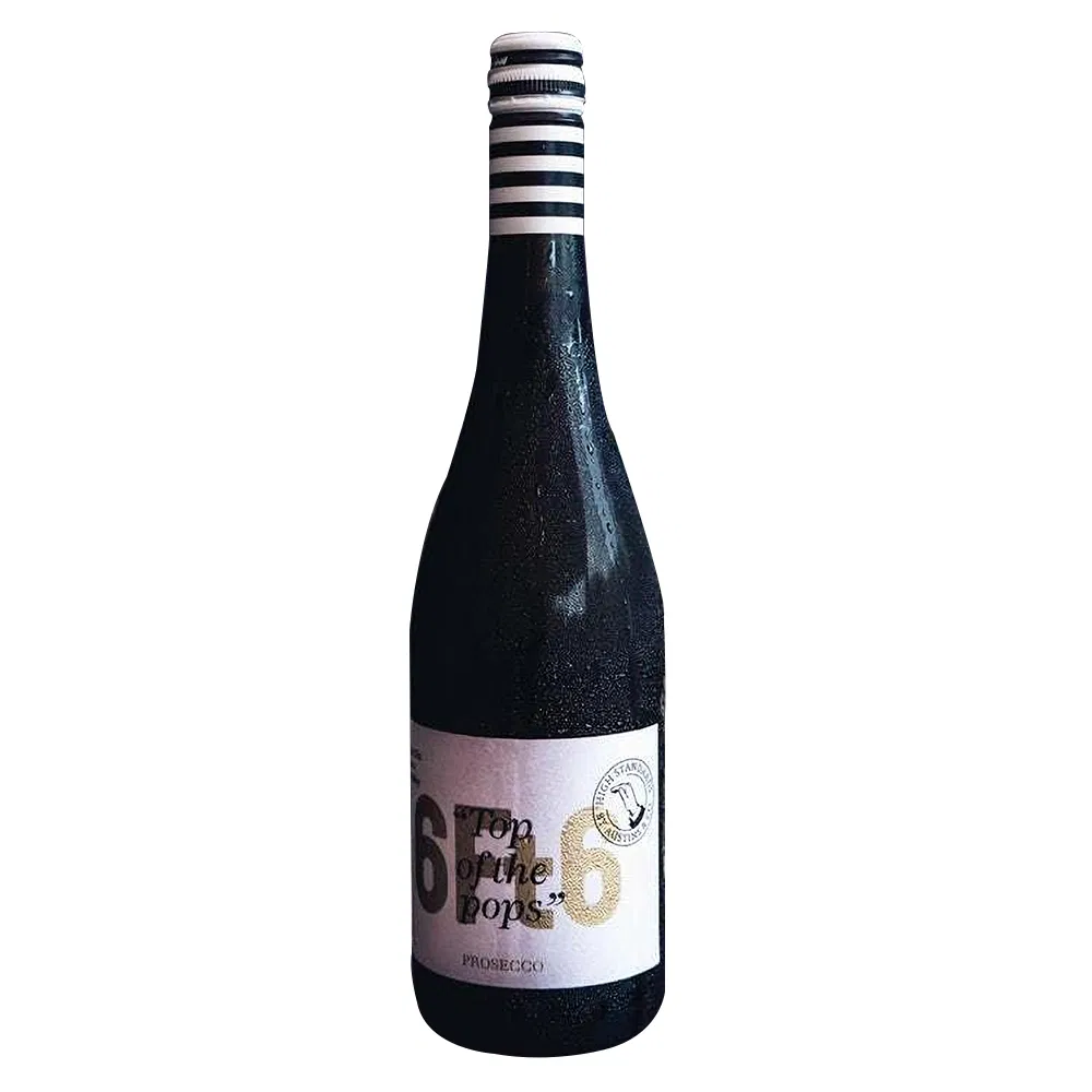 High Quality Champagne Sparkling Red Wine Sticker Label with Gilding Embossed