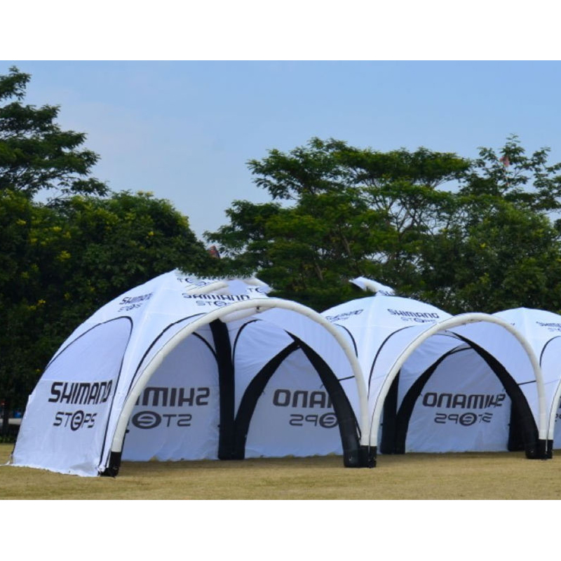 Custom Logo 4X4m Inflatable Advertise Airtight Waterproof Marquee TPU 13FT Events Tent Set with Accessories