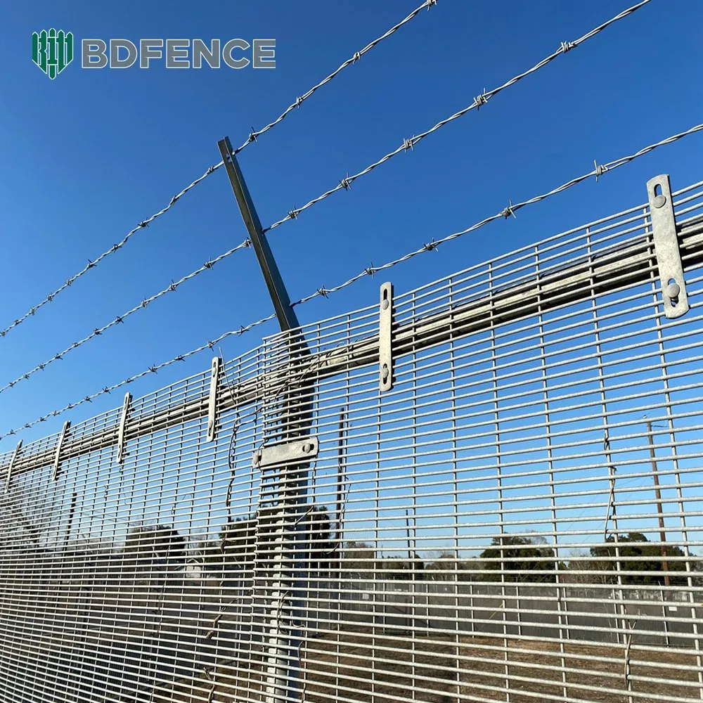 358 Anti Climb/Clearview/Metal Fence/Security Fence Clear Vu Metal Mesh Fencing for Prison 358 Fence High Security Fences Mesh Wire Fencing