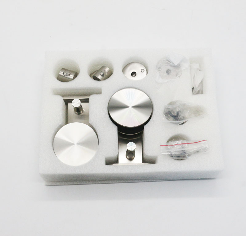 Heavy-Duty Pulley Bathroom Kitchen Barn Door Hardware Rollers Wooden Metal Double Soft Closing Sliding Door Door Hanging Wheel