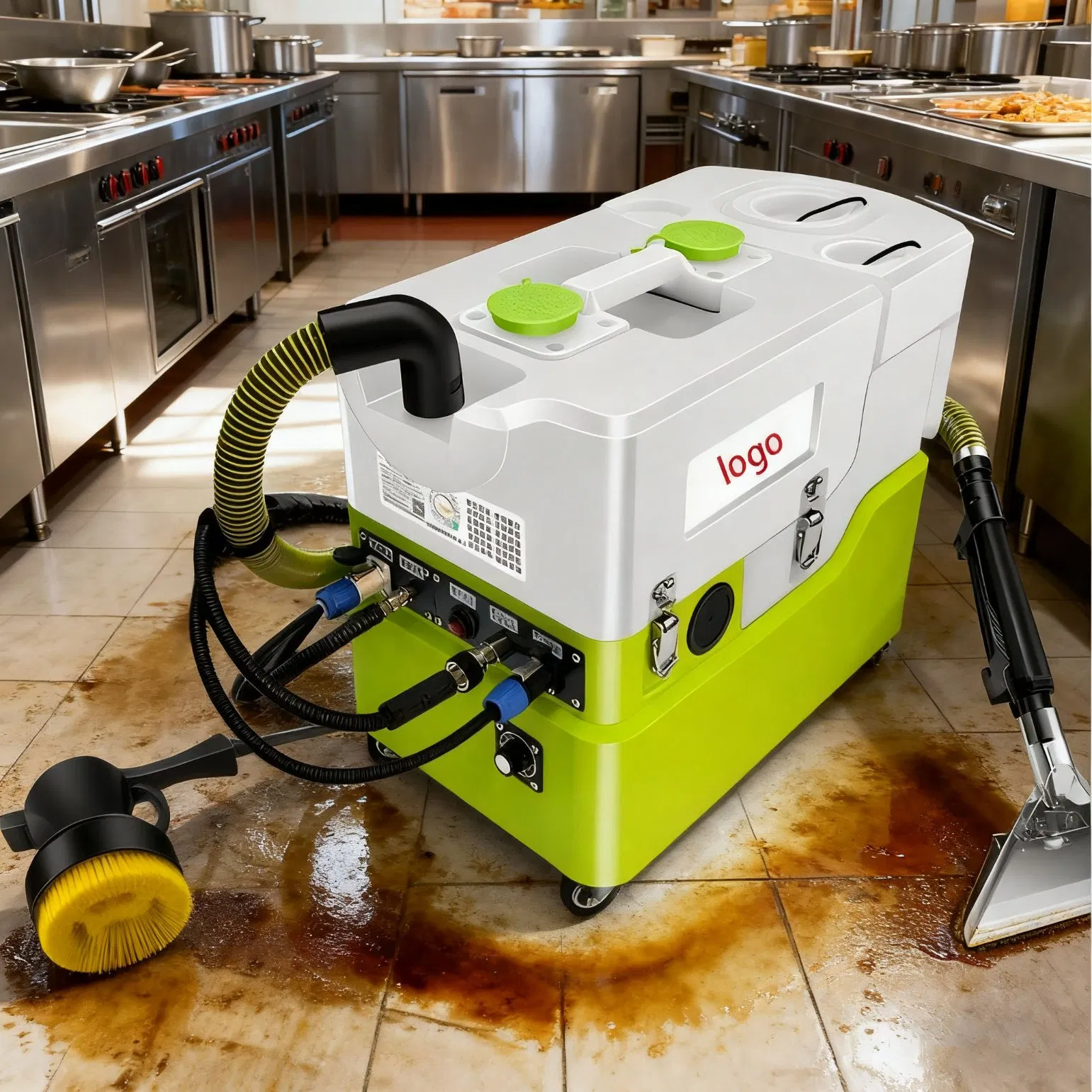 All-in-One Commercial Carpet & Car Cleaner Electric Bathroom Cleaning Machine