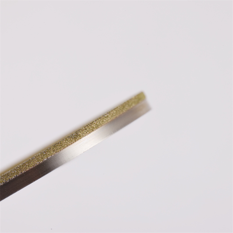 Алмазная ленточная пила с твердосплавными напайками