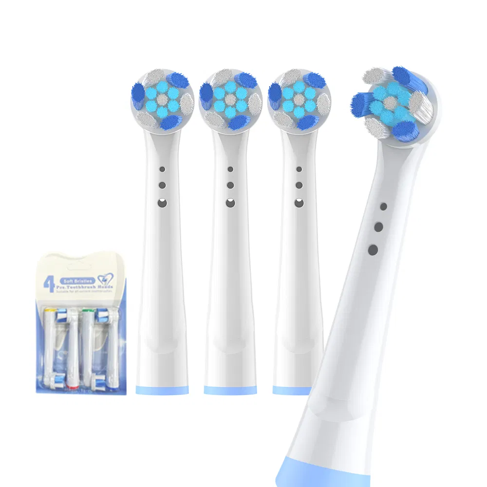 4 Pack Replacement Heads Compatible with Electric Toothbrush