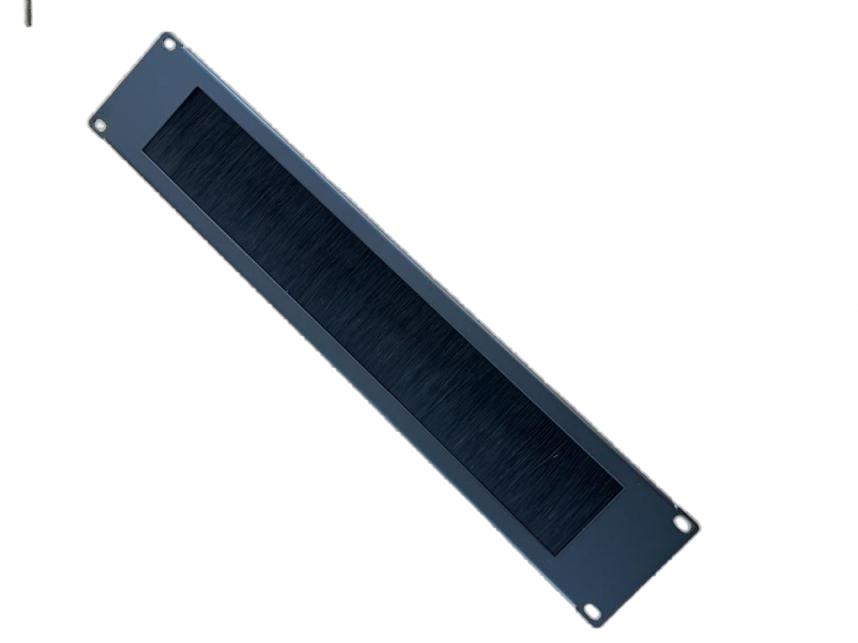Metal Strip Toolless Brush Panel for Cable Routing
