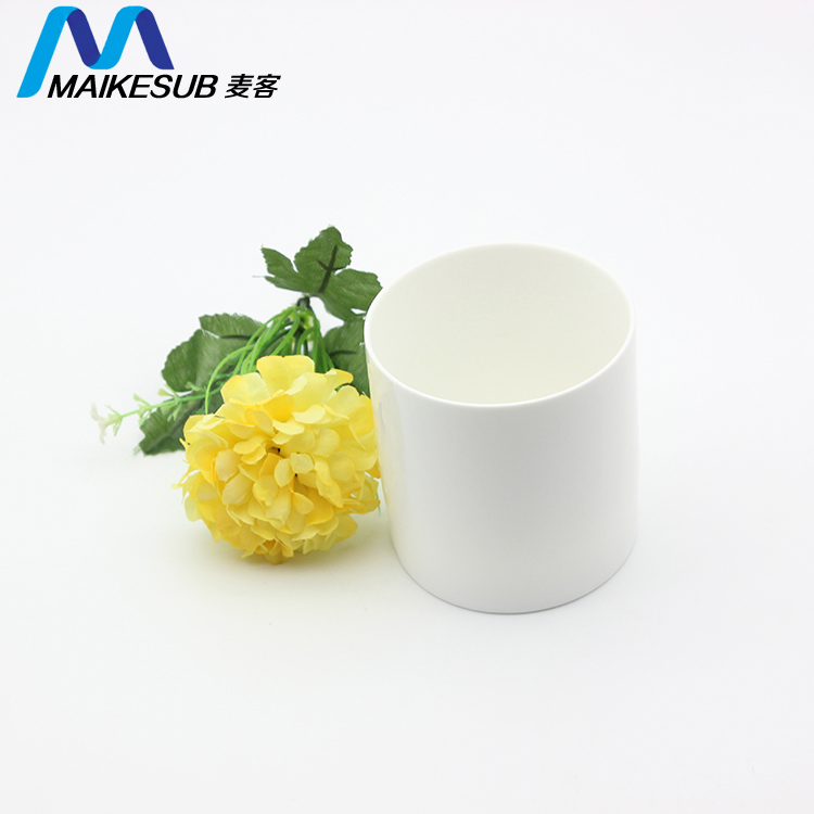 Горшки керамические для суккулентов белые квадратные глазурованные