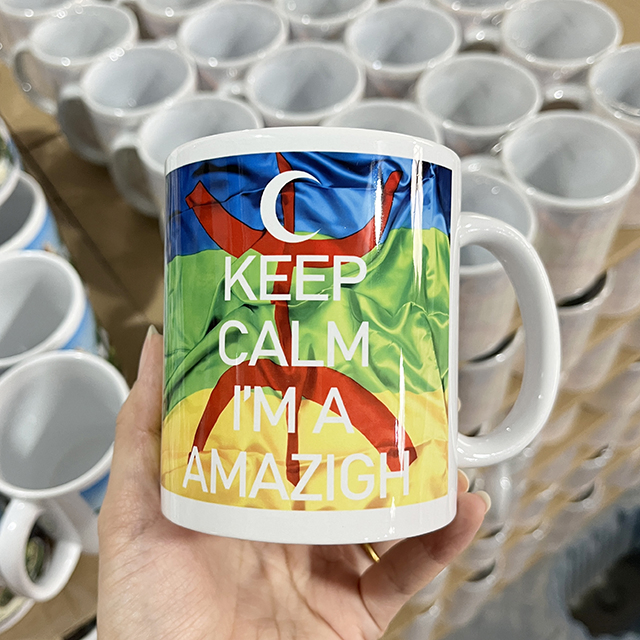 Custom Design Ceramic Mug 11oz Capacity for Business Advertising Personalized Logo or Image Printing Custom Ceramic Cup Coffee Mug