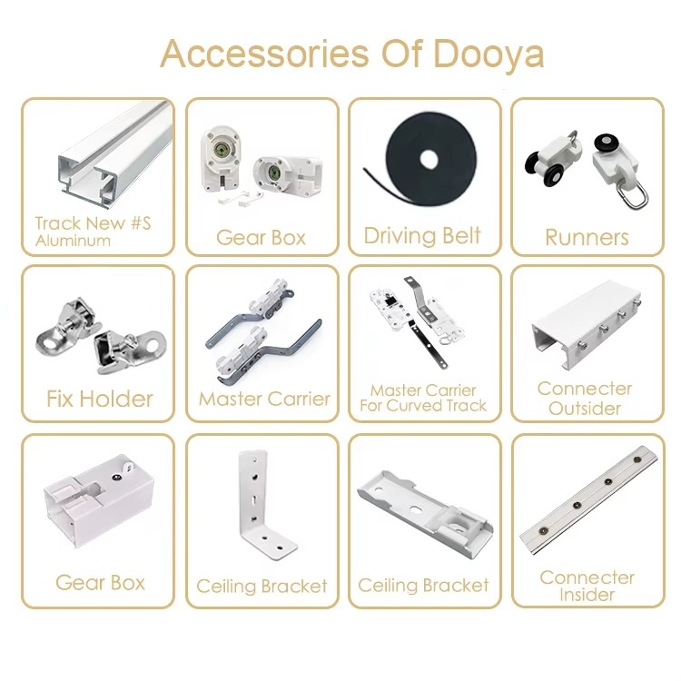 Factory Wholesale Curtain Hooks Curtain Fabric Strip Hooks White Plastic Hooks and Curtain Ring Accessories