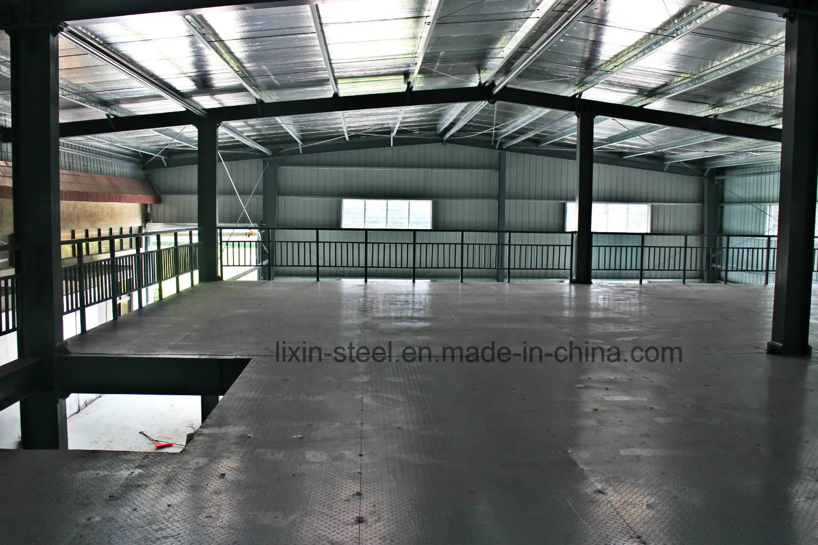 Prefabricated Steel Frame Mezzanine Office with Steel Beam and Column