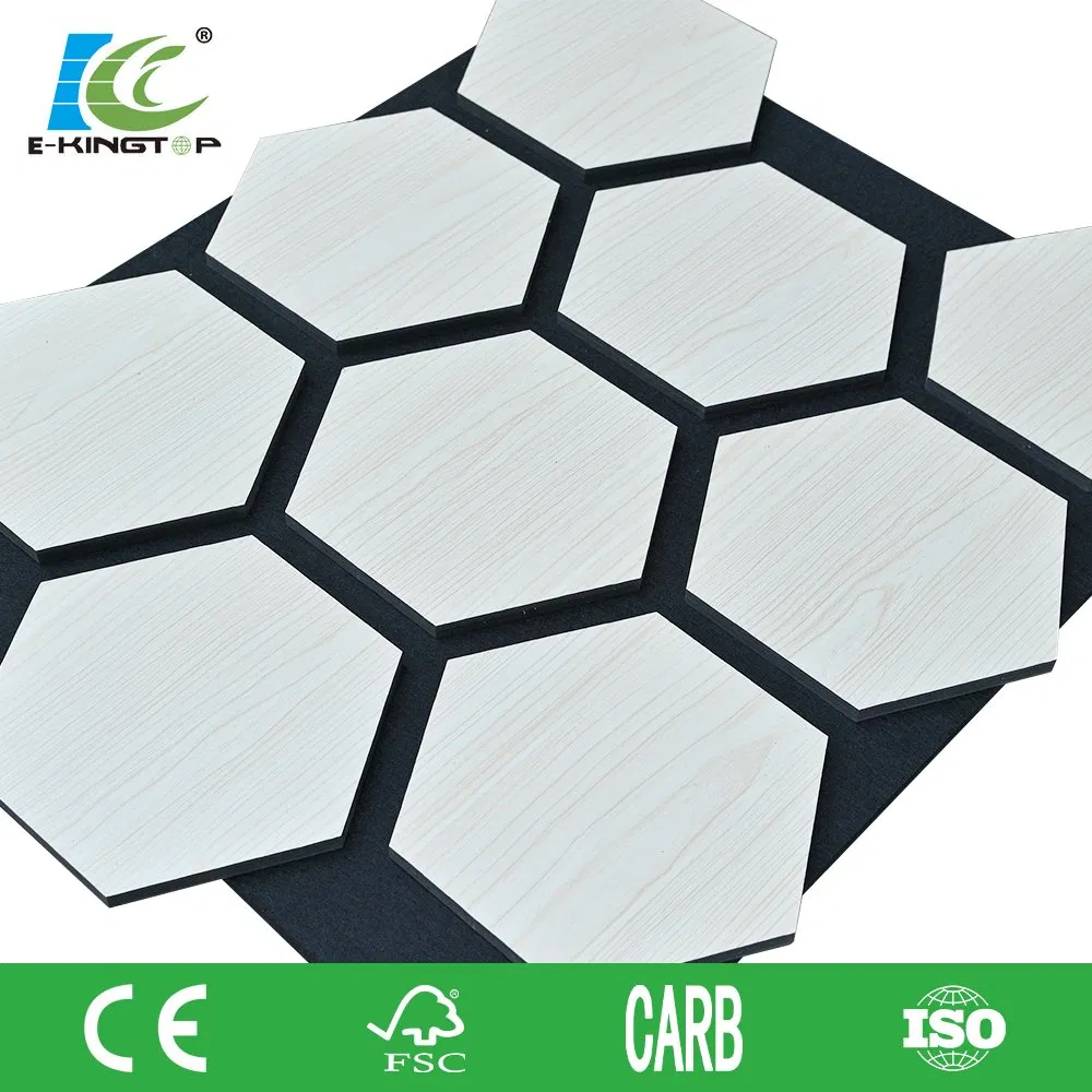 Polyester Fiber Sound Acoustic Wall Panels Felt Acoustic Wood Wall Panels