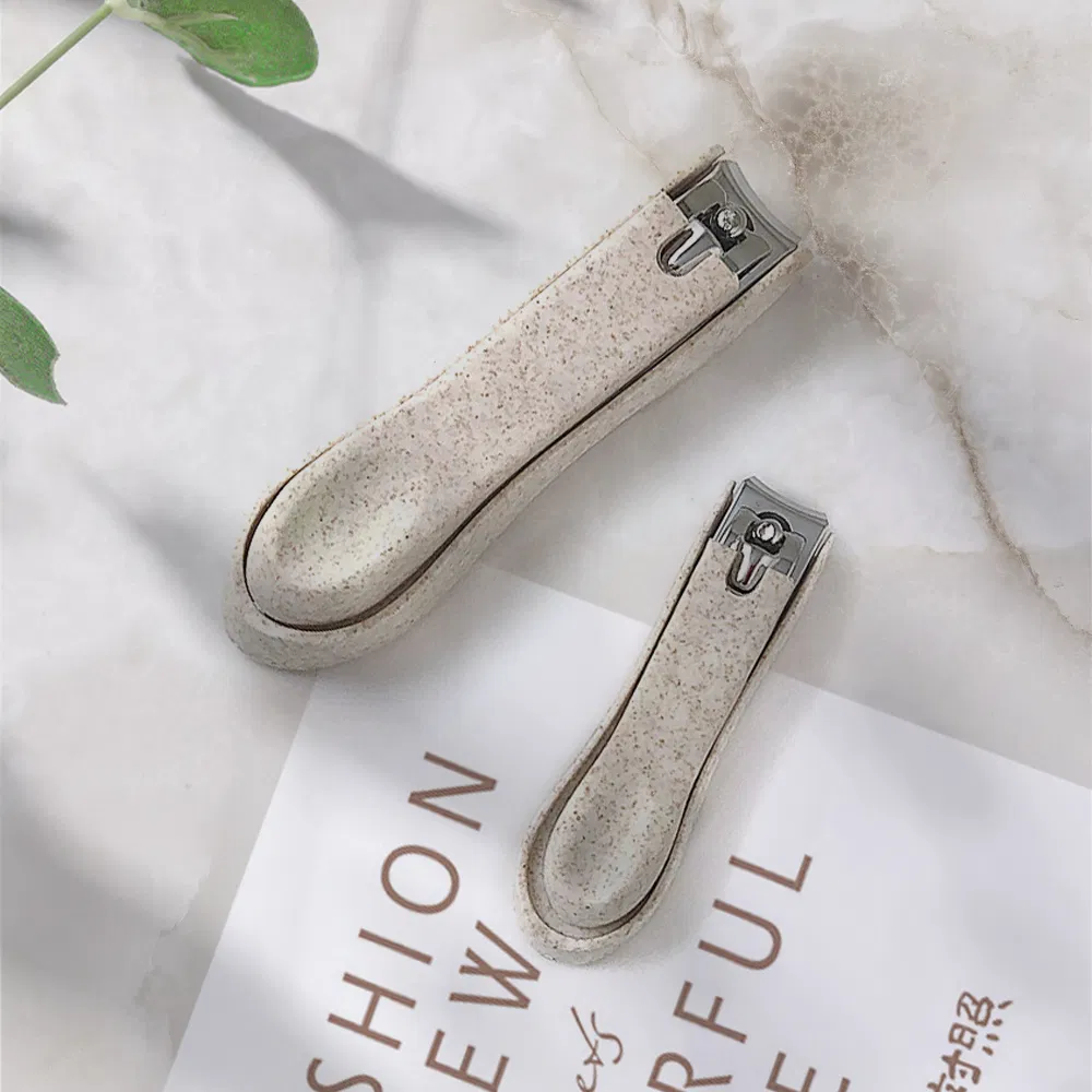 Wheat Straw Manicure Scissors Stainless Steel Nail Cutter Toe Finger Nipper Nails Art Clipper for Baby