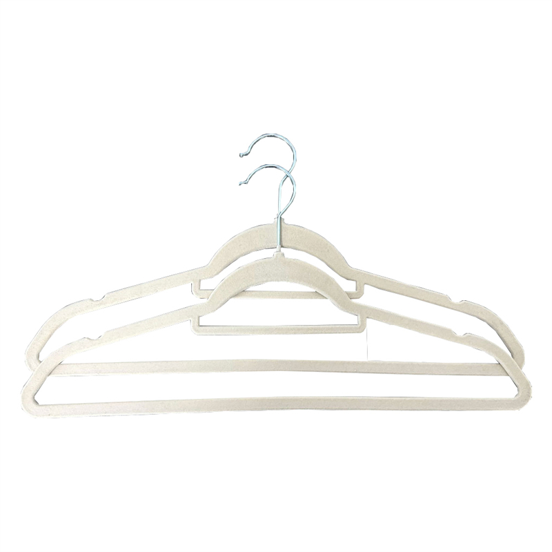 Modern Non-Slip Clothes Hanger 360 Degree Swivel Rose Gold Hook Ultra Thin Flocking Velvet Hangers