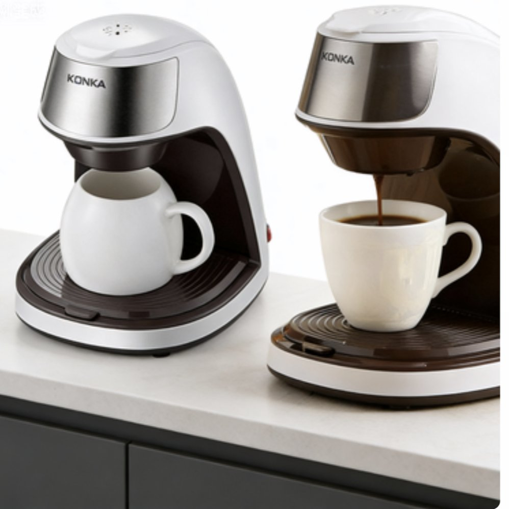 Mini American Drip Coffee Maker Compact Easy Clean Safe