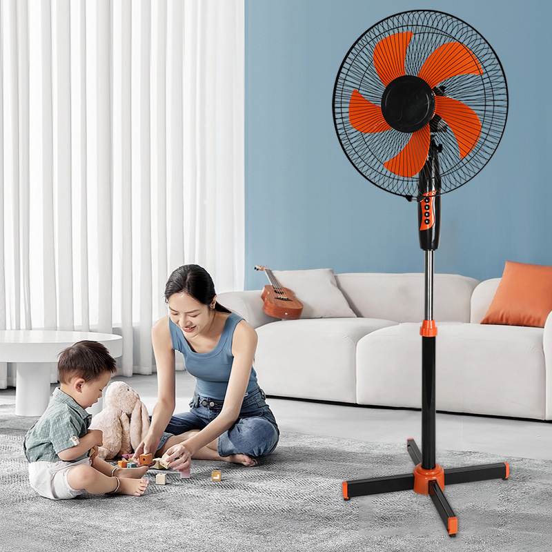 Напольный вентилятор 16 дюймов с пультом ДУ