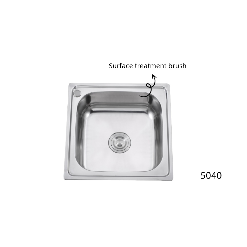 5040A-Universal Stainless Steel Sink for Kitchen and Bathroom