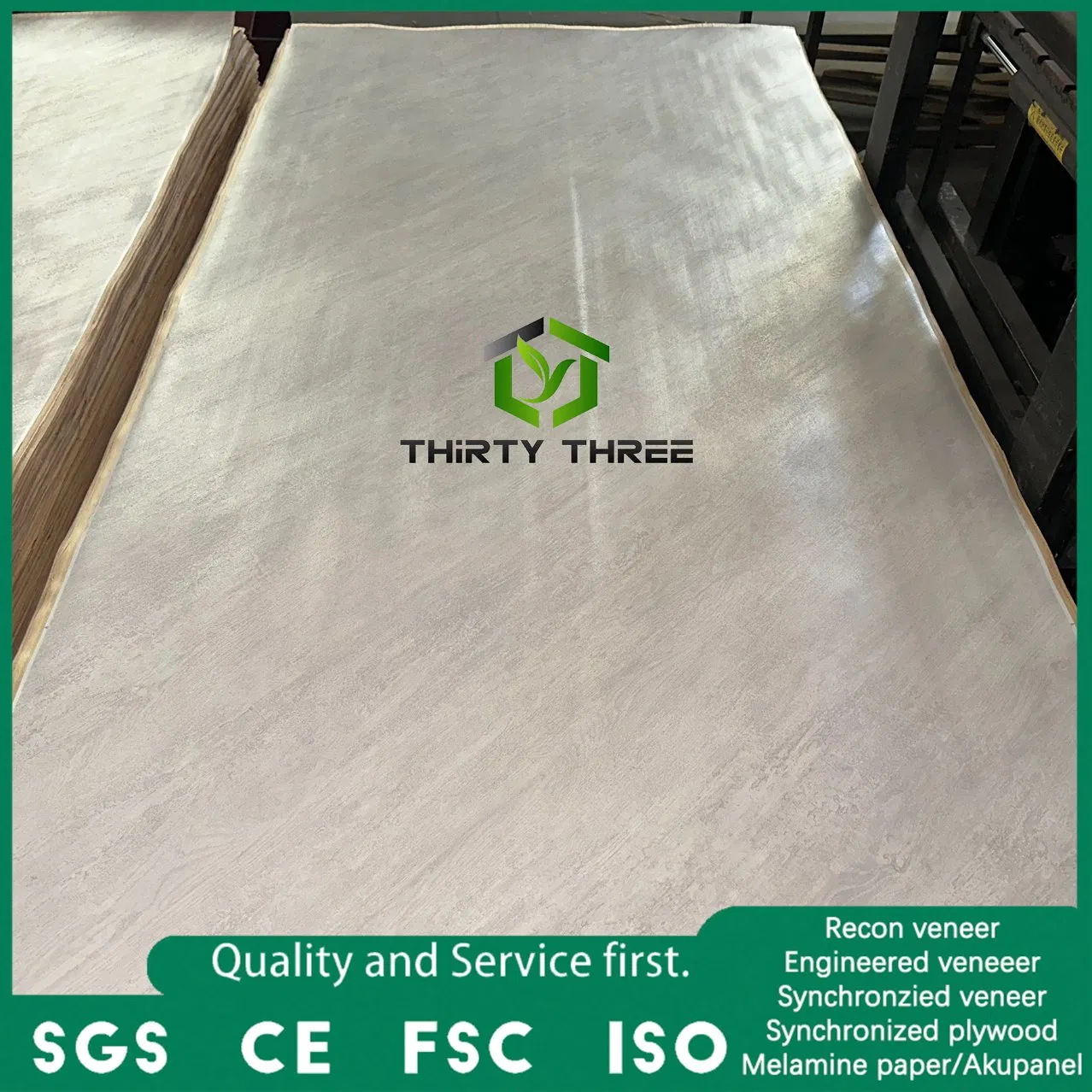 High-Quality 1250× 2830mm Melamine Laminated Veneer Paper for Modern Decoration