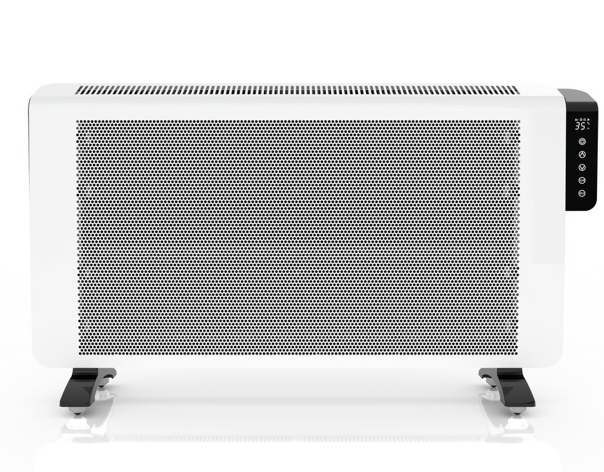 2000W Fashion Household Convector Smart Electric Heater with LED Display for Home Office Desktop
