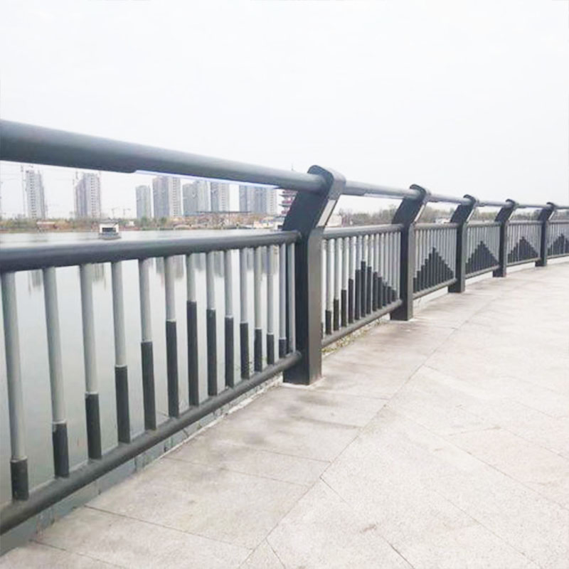 Bridge Landscape Fence River Safety Barrier Rail Bridge Guardrail Steel Fence
