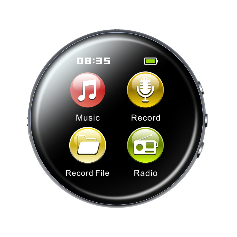 2024 Mini MP3 Music Player with 2.0 Inch Touch Screen and High Resolution Camera