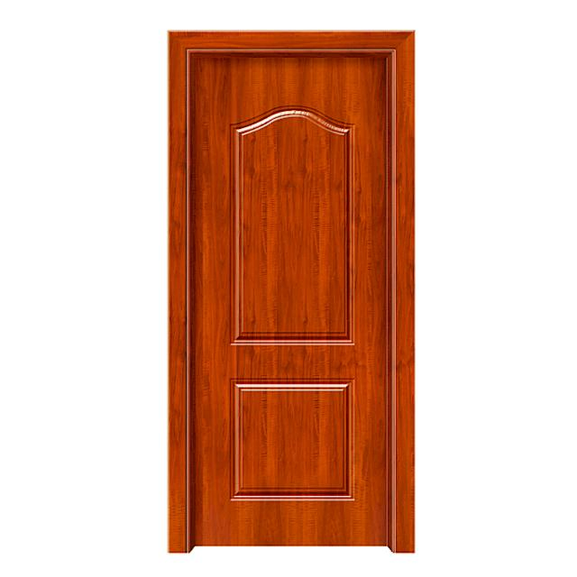 Solid Wood Door Waterproof Interior WPC Panel Door for Bedroom