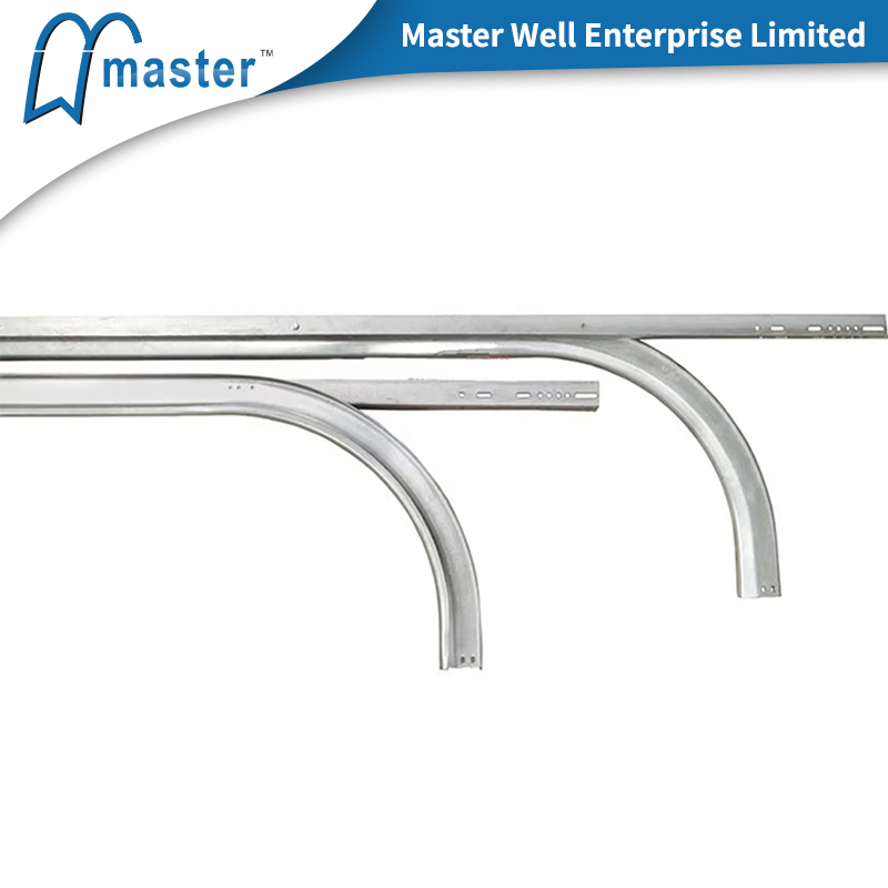 Garage Door Track From Factory Manufacture Sectional Curved Door Track for Garage Doors