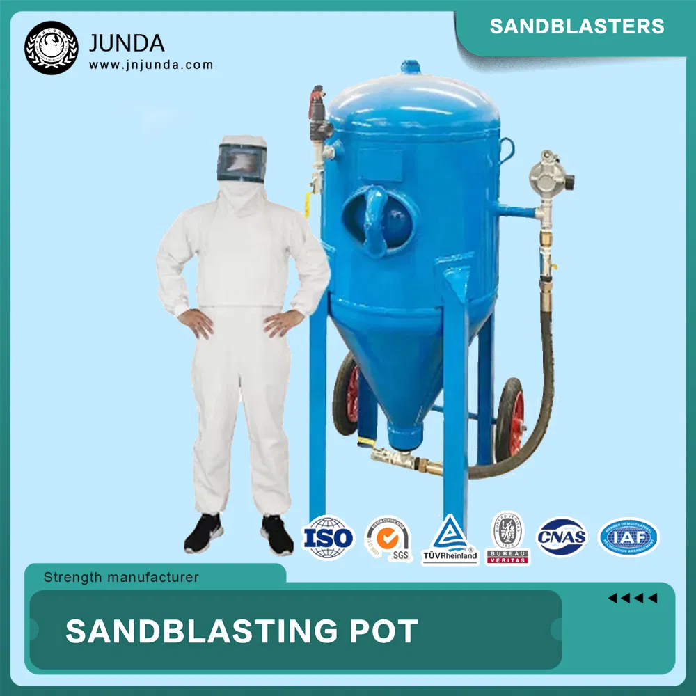 Портативная пескоструйная машина JD600 для удаления ржавчины