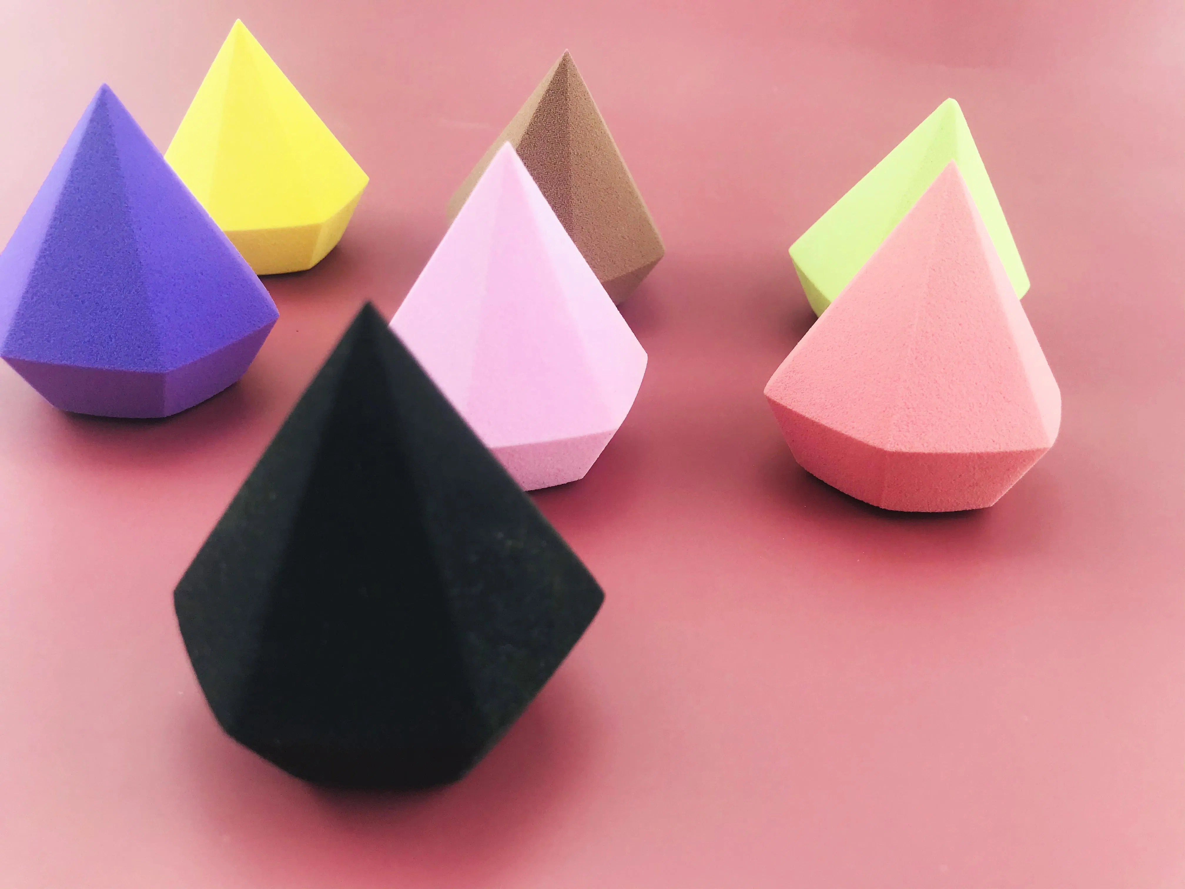 Diamond Super Soft Powder Puff Latex Cosmetic Makeup Sponge Wholesale Beauty Supplies Tool