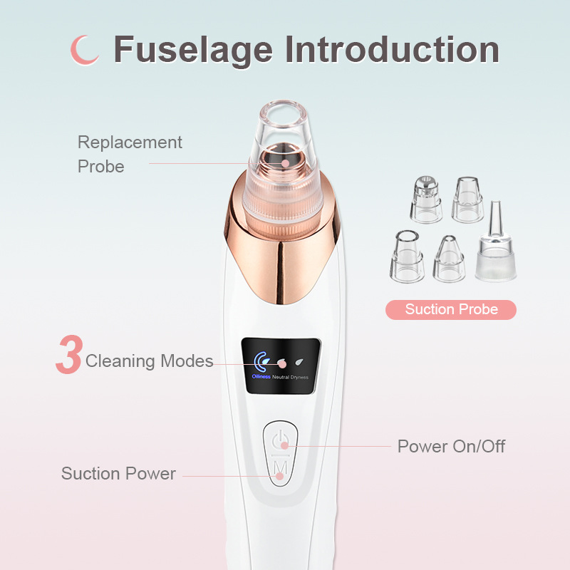 Advanced Blackhead Suction Tool for Effective Acne Removal