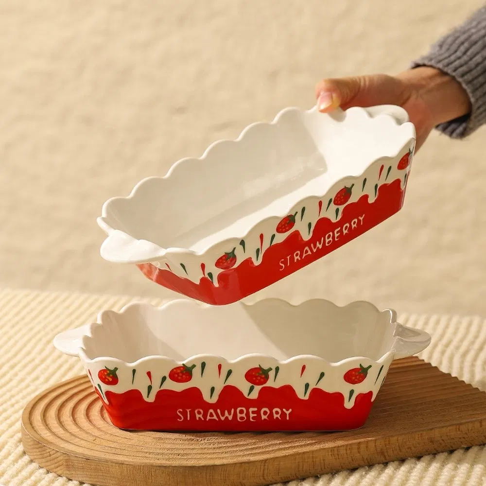 Strong Load Bearing Capacity Non Toxic Luxury Ceramic Plates for Banquets