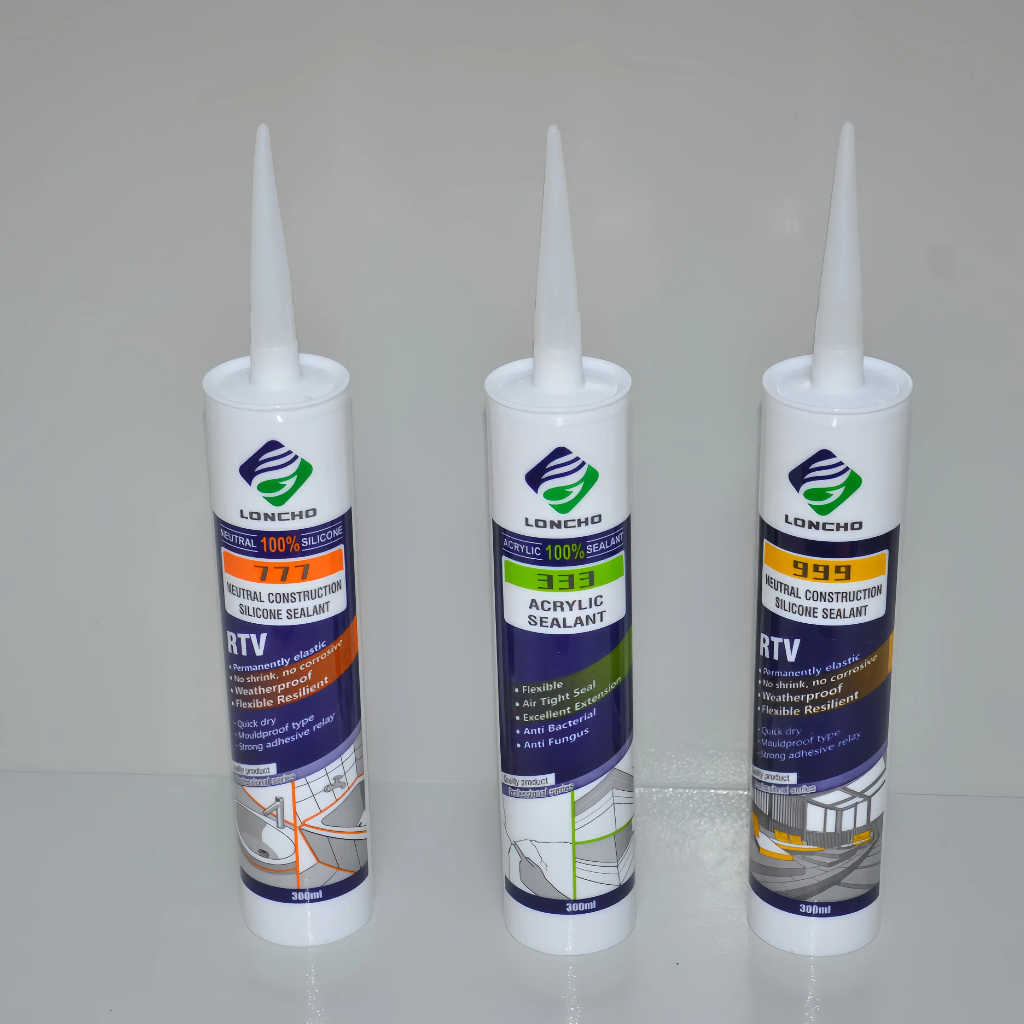 Good Quality Fast Dry Polyurethane Silicone Adhesive for Sealing Roofing Materials