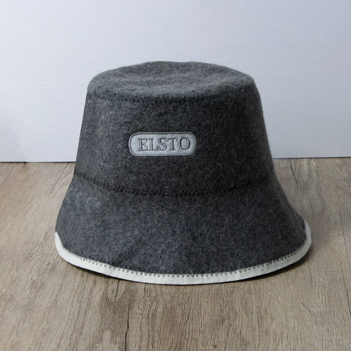 Polished Wool Hat for Sauna Wool Cap for Sauna Bath House Head Protection Sauna Hat