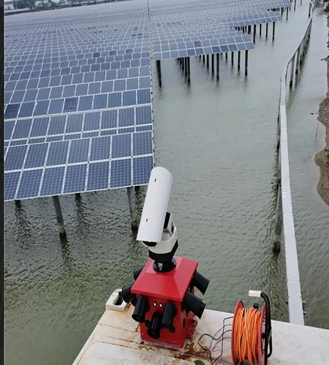 Solar Laser Bird Repellent with HD Camera for Power Plant Railway Runway