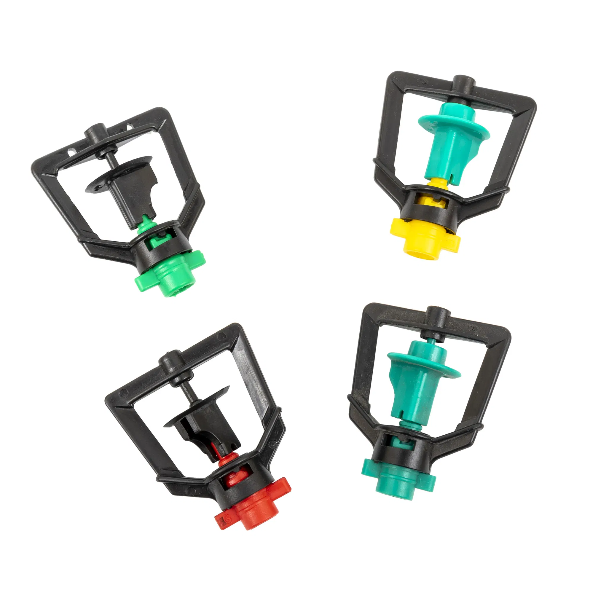 Black Microsprinkler with Stake Sprinkler Irrigation System