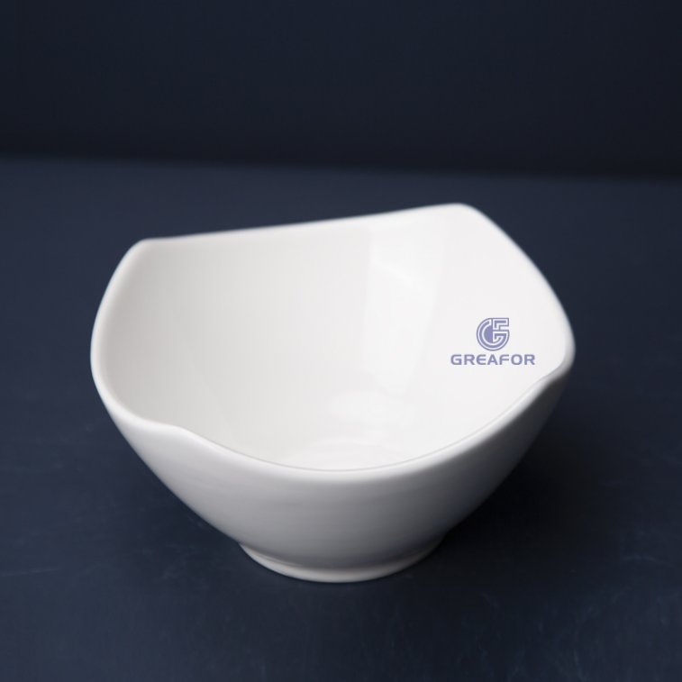 Wholesale Price Tableware Irregular Modern Art Ceramics Bowl for Sale