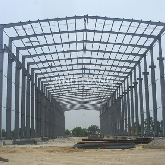 Fabricated Steel Customizable Design Prefab Steel Structure Aircraft Hangar with Insulation Materials