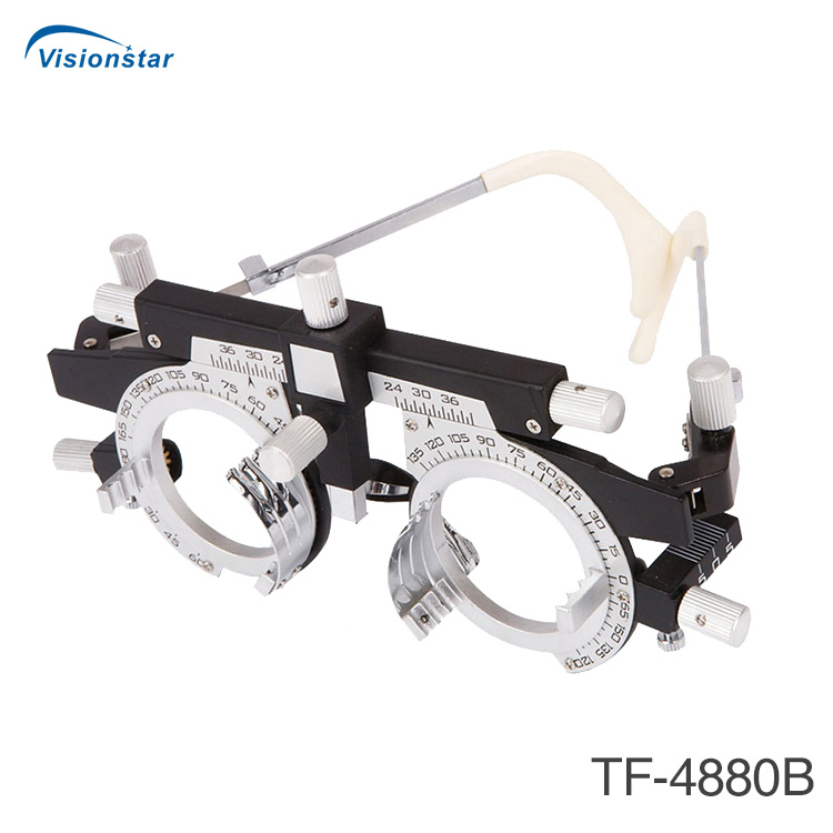 TF-S Eye Test Trial Frame Adjustable Ophthalmic Trial Lens Frame