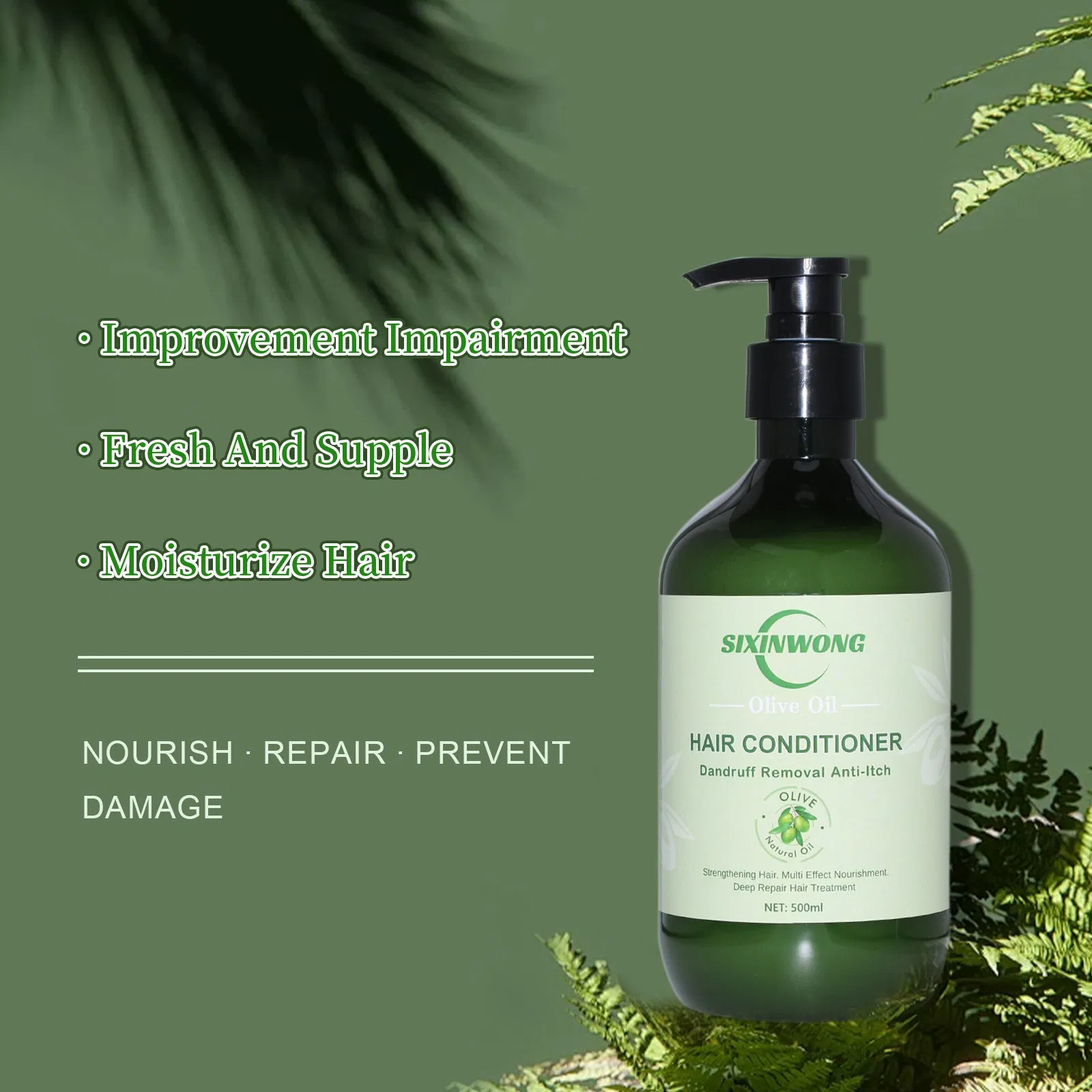 Beauty Cosmetics Olive Oil Conditioner Natural Deep Hydration for Healthier Hair Conditioner