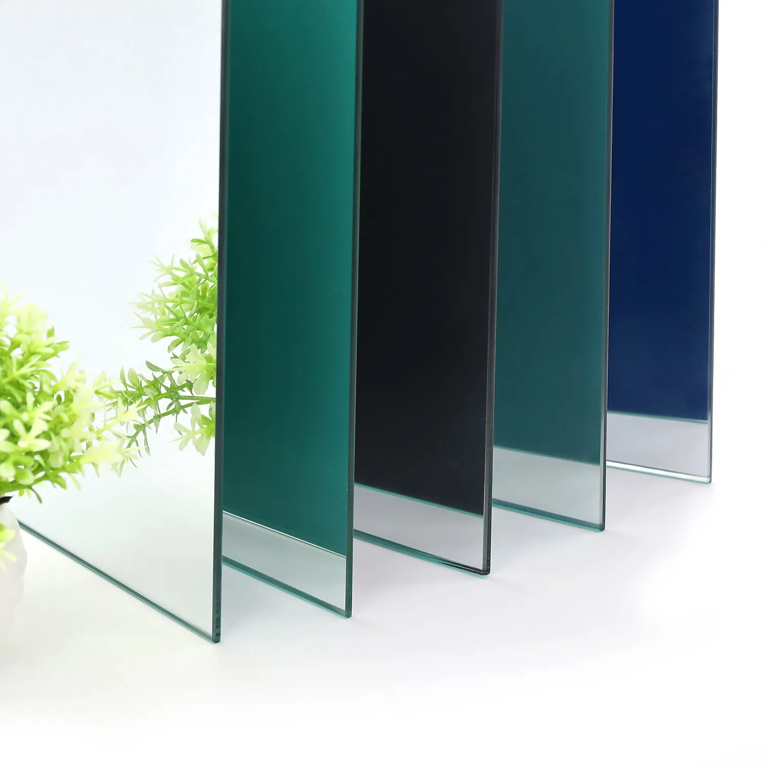 Clear, Bronze, Blue, Green All Colour Louver Glass with Size