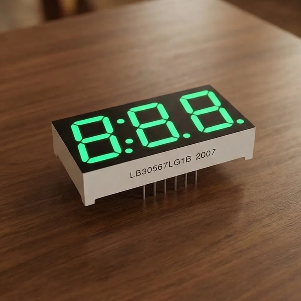 Green 0.4inch 3 Digit LED Display 7 Segment for Voltage Meter