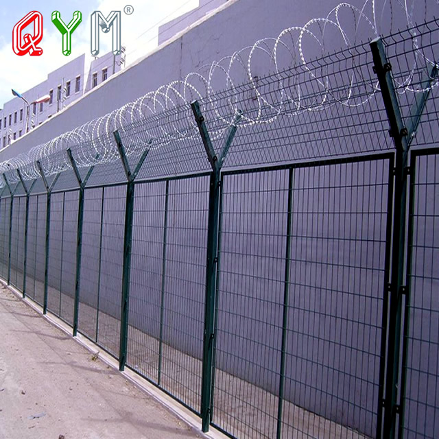 High Security Airport and Prison Barbed Wire Fence Panel