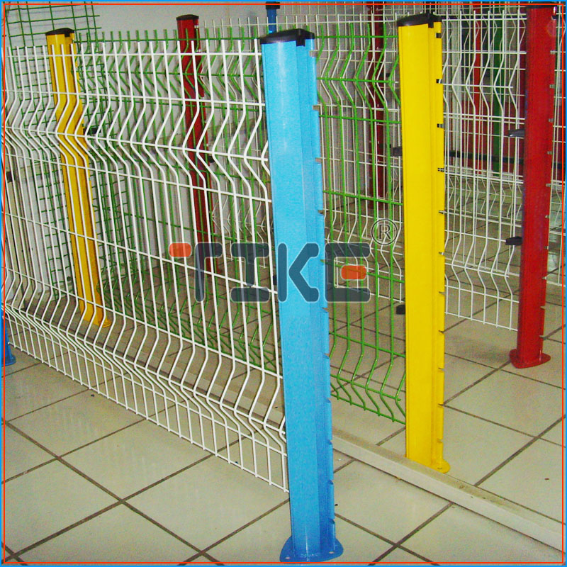 3D Security Curvy Welded Wire Mesh Fence