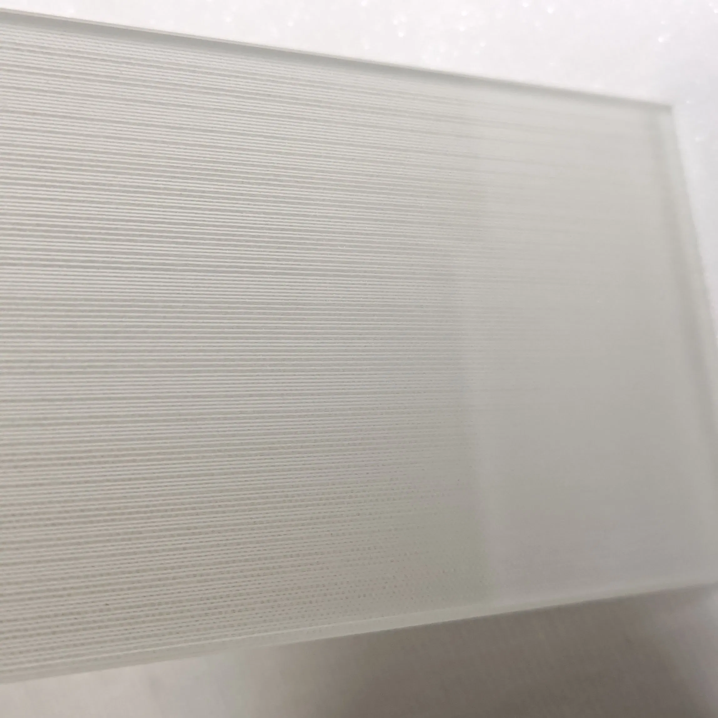 Light Luxury Design Satin Finish Uniform Furniture Glass Laminated Glass