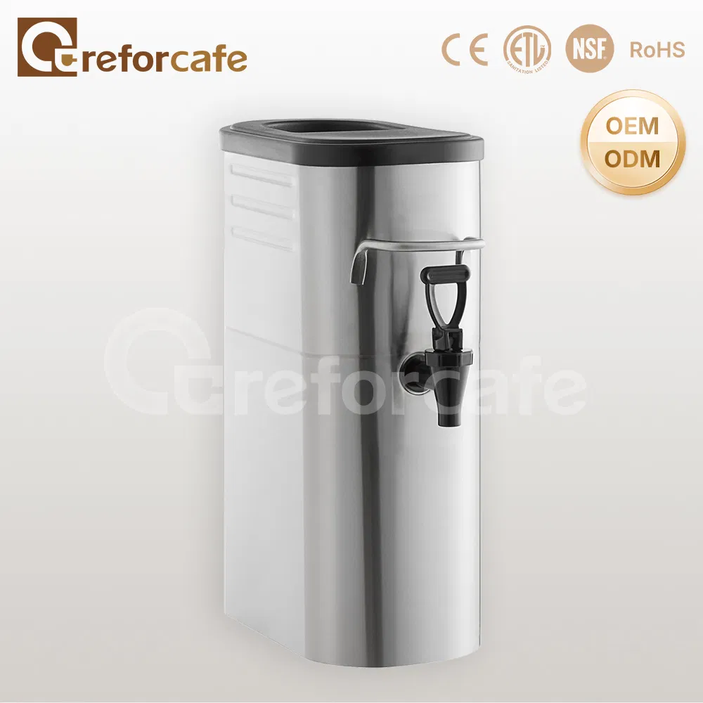 7.5L Drink Coffee Soy Milk Water Coffee Beverage Stainless Steel Server Commercial Slim Ice Tea Dispensers