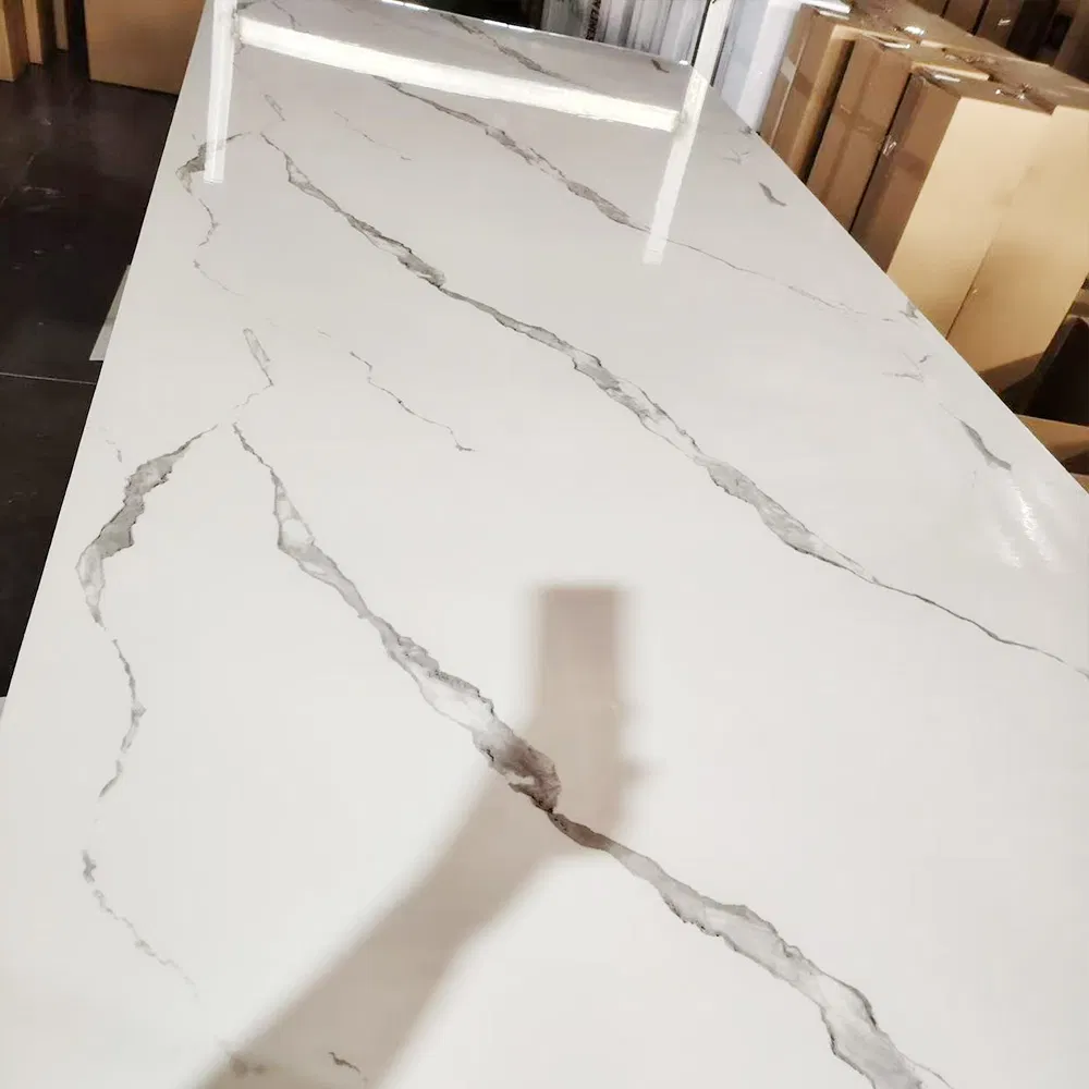 Самоклеящиеся обои с мраморным принтом, 1.2x3 м