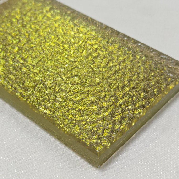 Polished Edge Scratch-Resistant Tabletop Glass Customized Kitchen Decor Laminated Glass