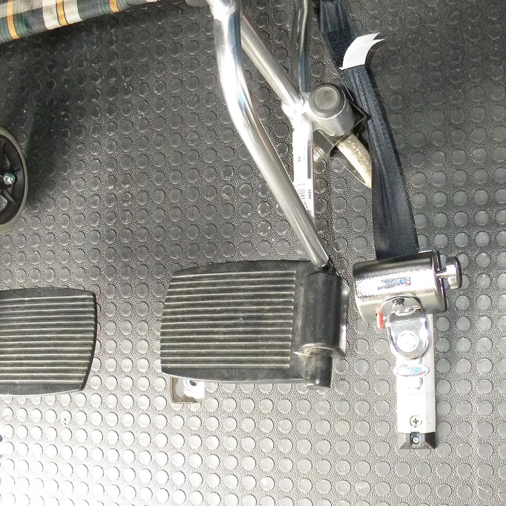 Wheelchair Vehicle Restraint Fastening System