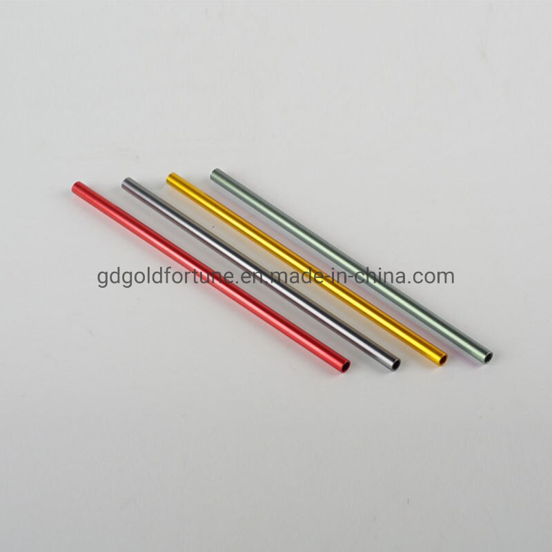 Food Grade Aluminium Straws with Ce Certificate