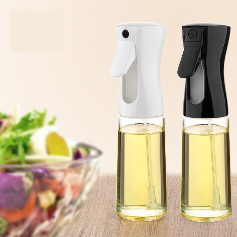 New Fine Mist Spray Bottle 180/200/300ml Glass Oil Sprayer Oil Spray Bottle