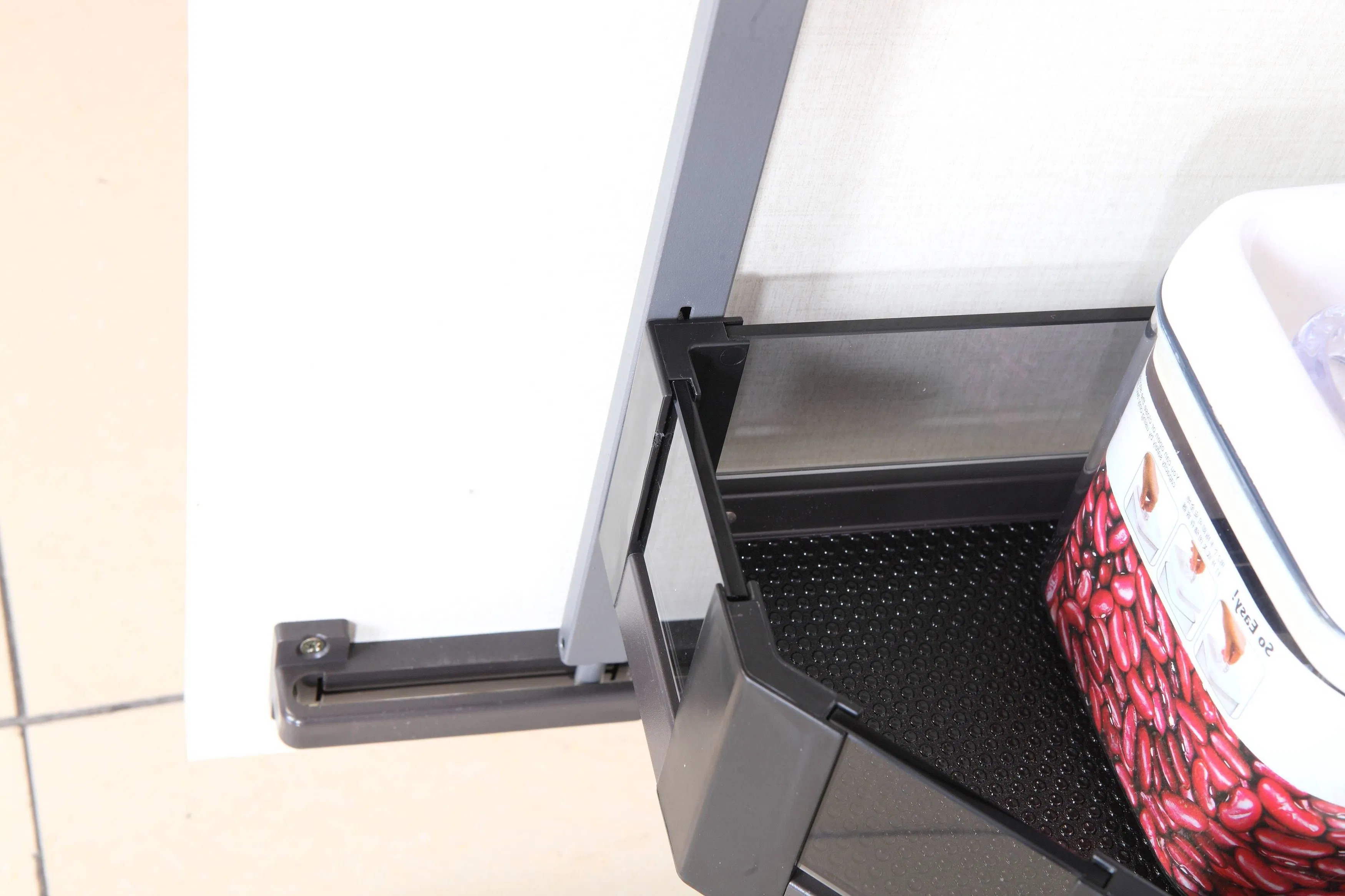 Алюминиевый органайзер для высокого кухонного шкафа, 6 полок