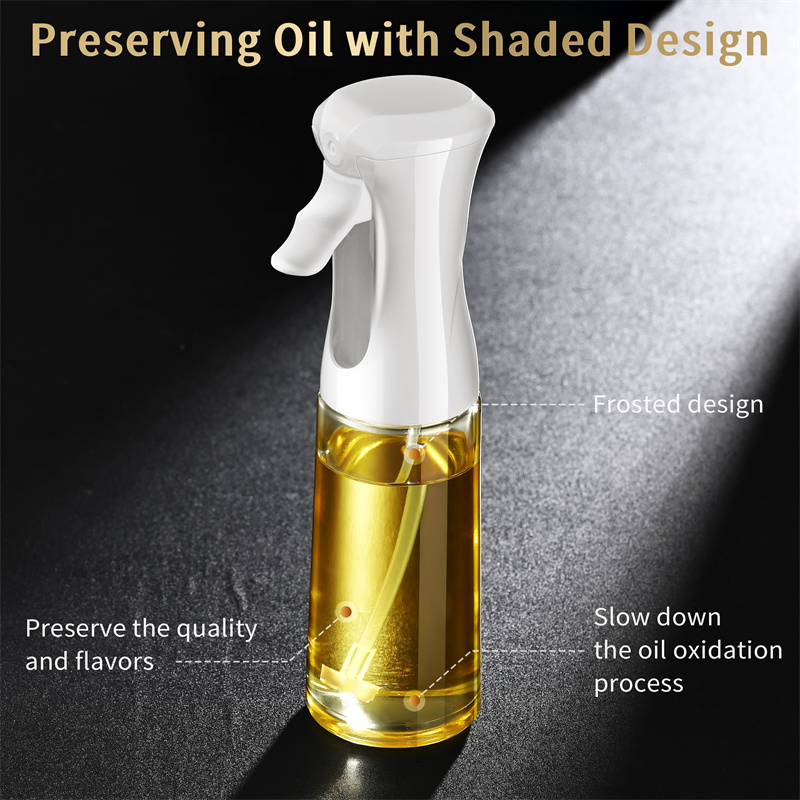200ml Glass Olive Oil Spray Bottle Kitchen Gadgets Accessories Oil Sprayer for Cooking